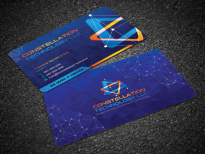 Constellation Technology Business Card | Visitenkarten-Design von Sandaruwan