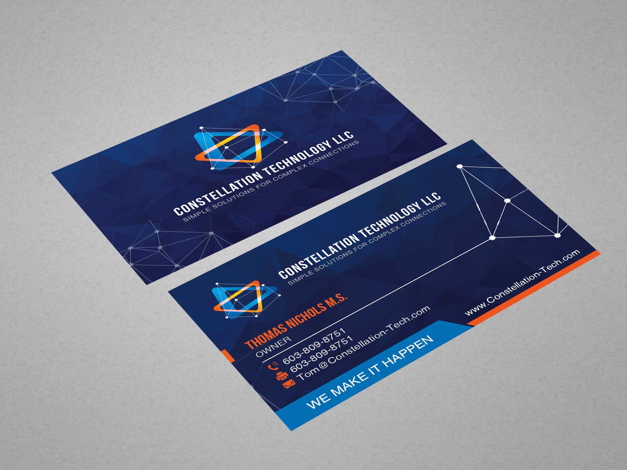 Business Card Design by Creations Box 2015 for this project | Design #26366881