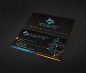 Constellation Technology Business Card | Visitenkarten-Design von MDesign