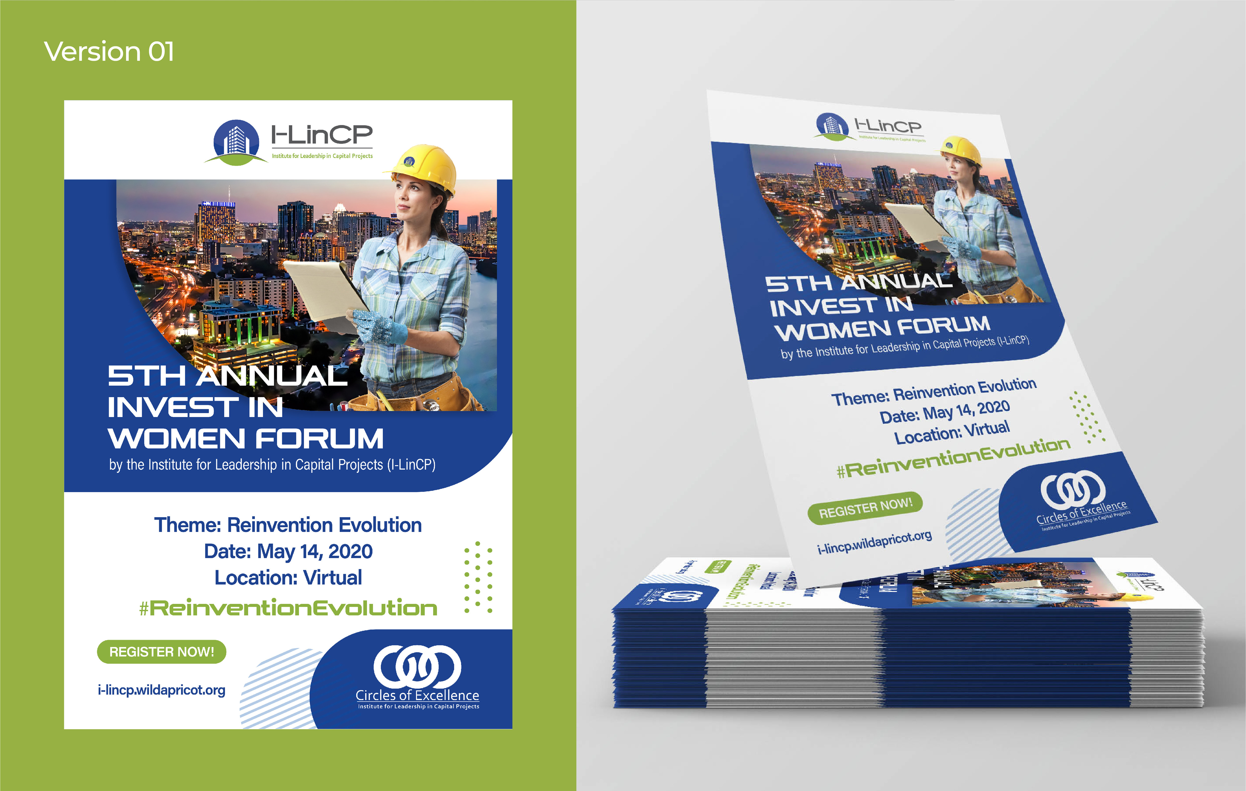 Diseño Gráfico por Claireative para I-LinCP | Diseño #26365190