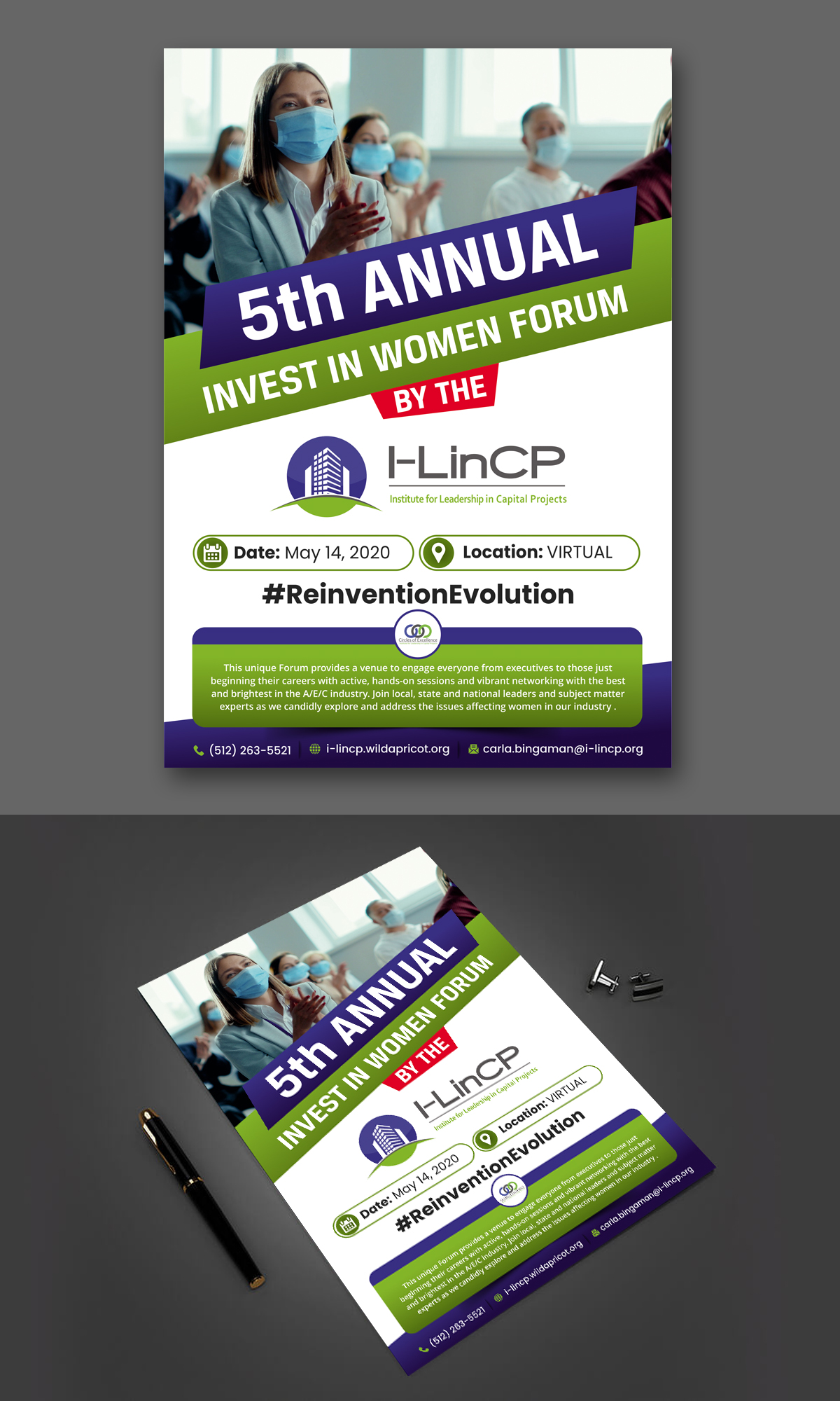 Graphic Design by ecorokerz for I-LinCP | Design #26364139