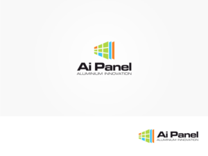 The name Ai Panel with the slogan Aluminium Innovation | Diseño de Logo por Atvento Graphics