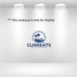 Currents Cruise and Travel | Logo Design by Ochieng