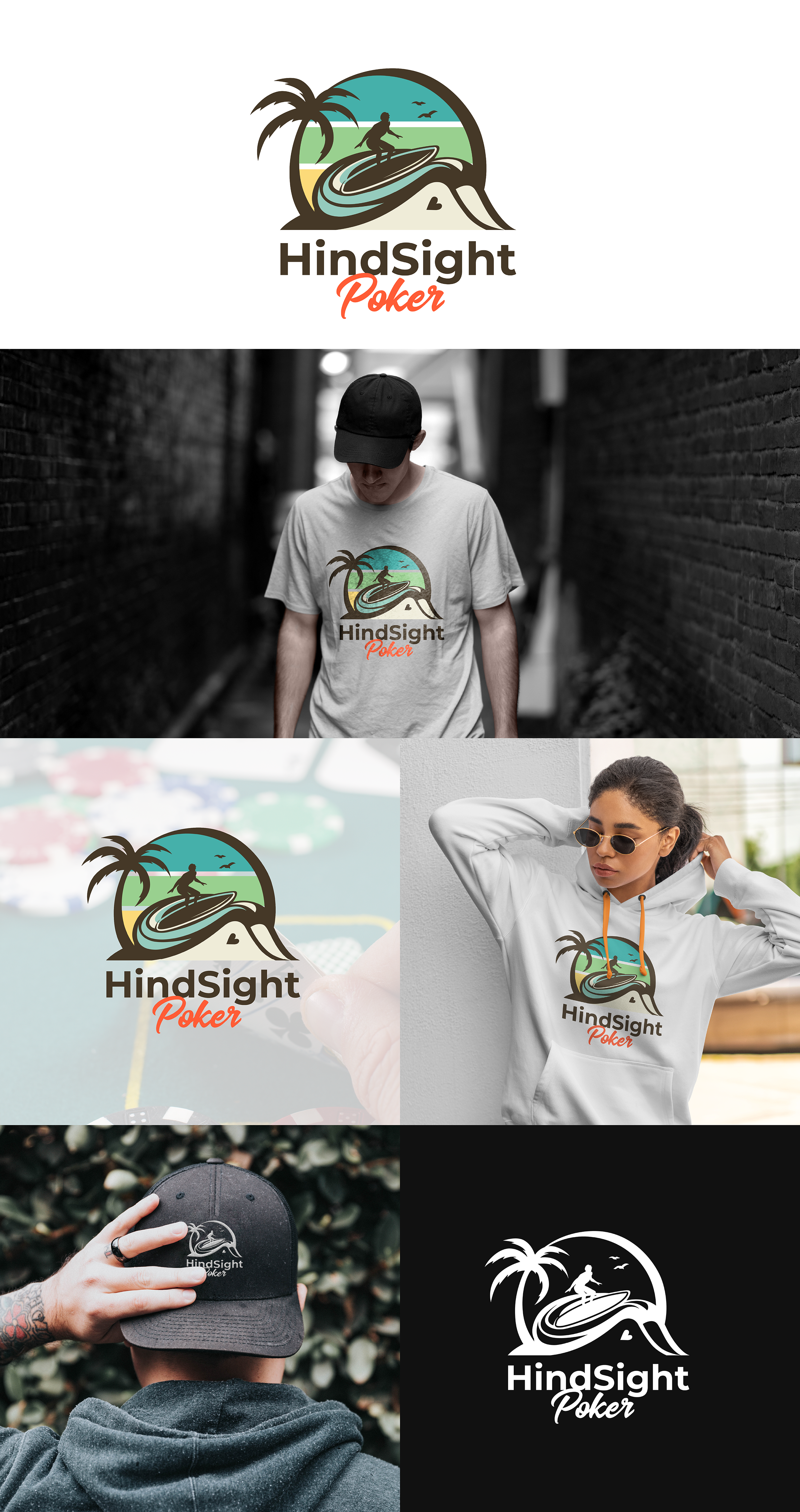 Logo Design by johnronielgomez for HindSight Poker | Design #26373157