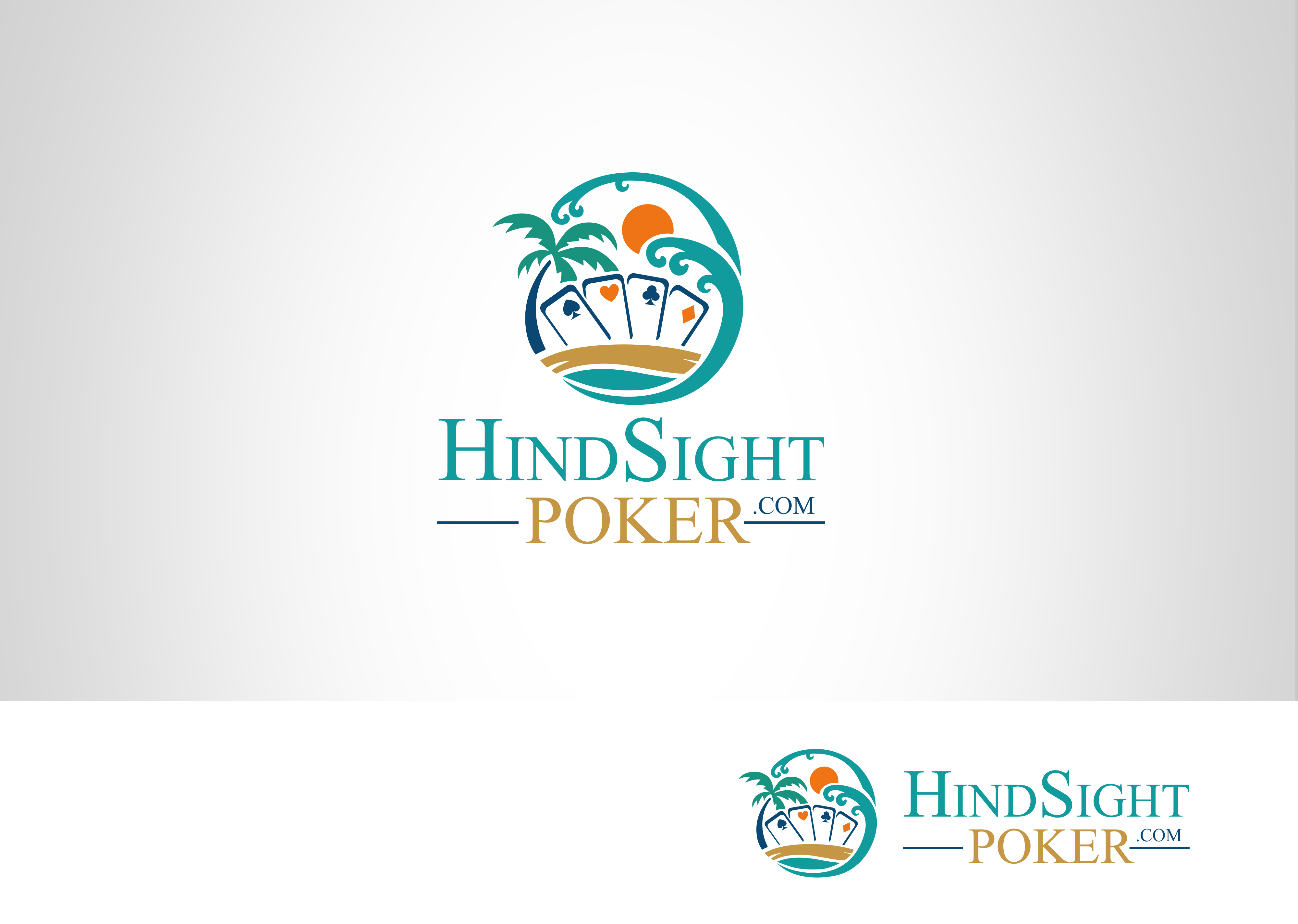 Logo Design by Taya Bright for HindSight Poker | Design #26376109