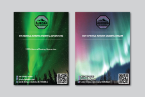 Brochure Design by alex989 for Aurora in Alaska | Design: #26365926