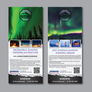 Brochure Design by alex989 for Aurora in Alaska | Design: #26369412