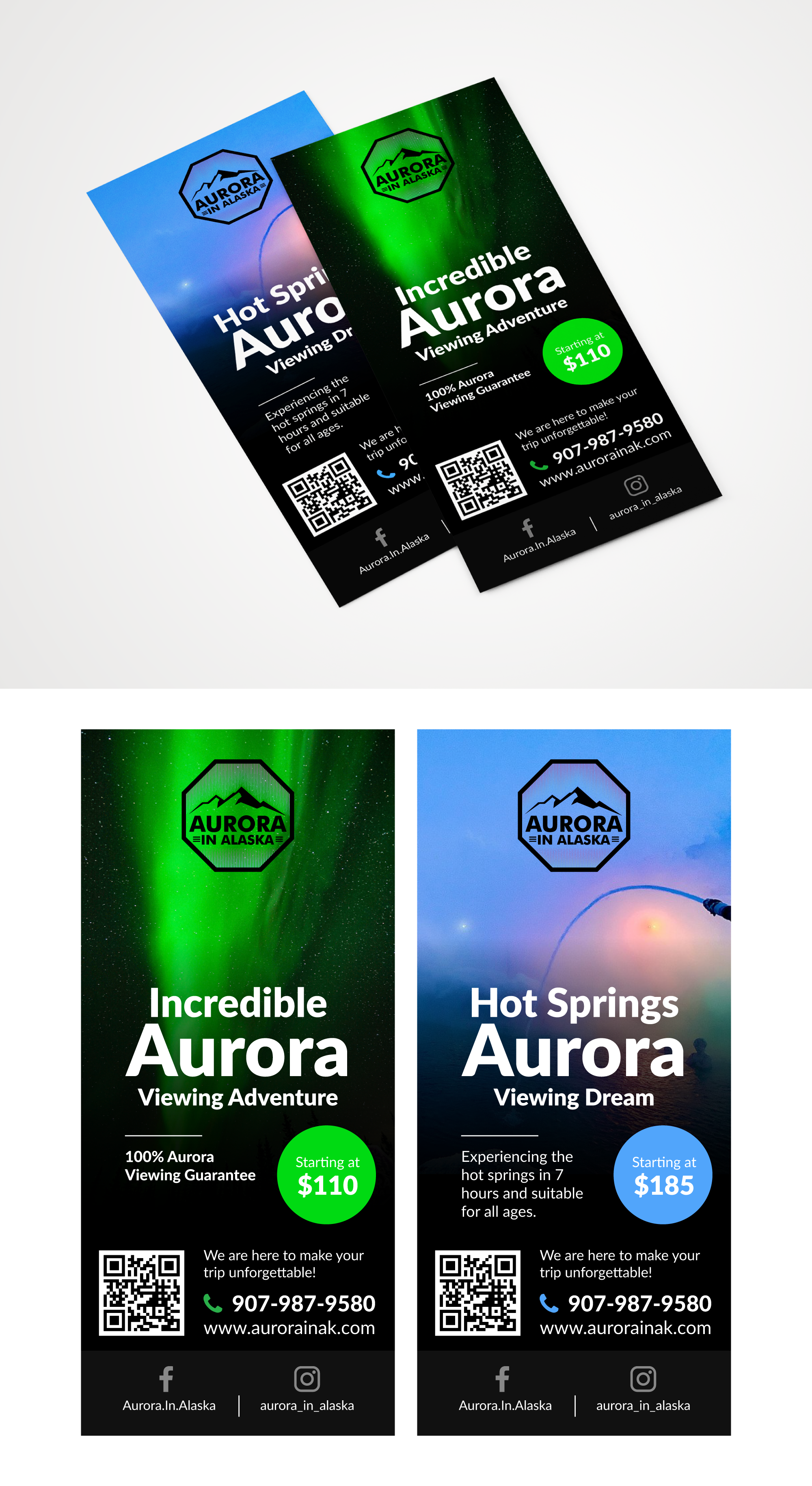 Brochure Design by adiazudin for Aurora in Alaska | Design #26370285