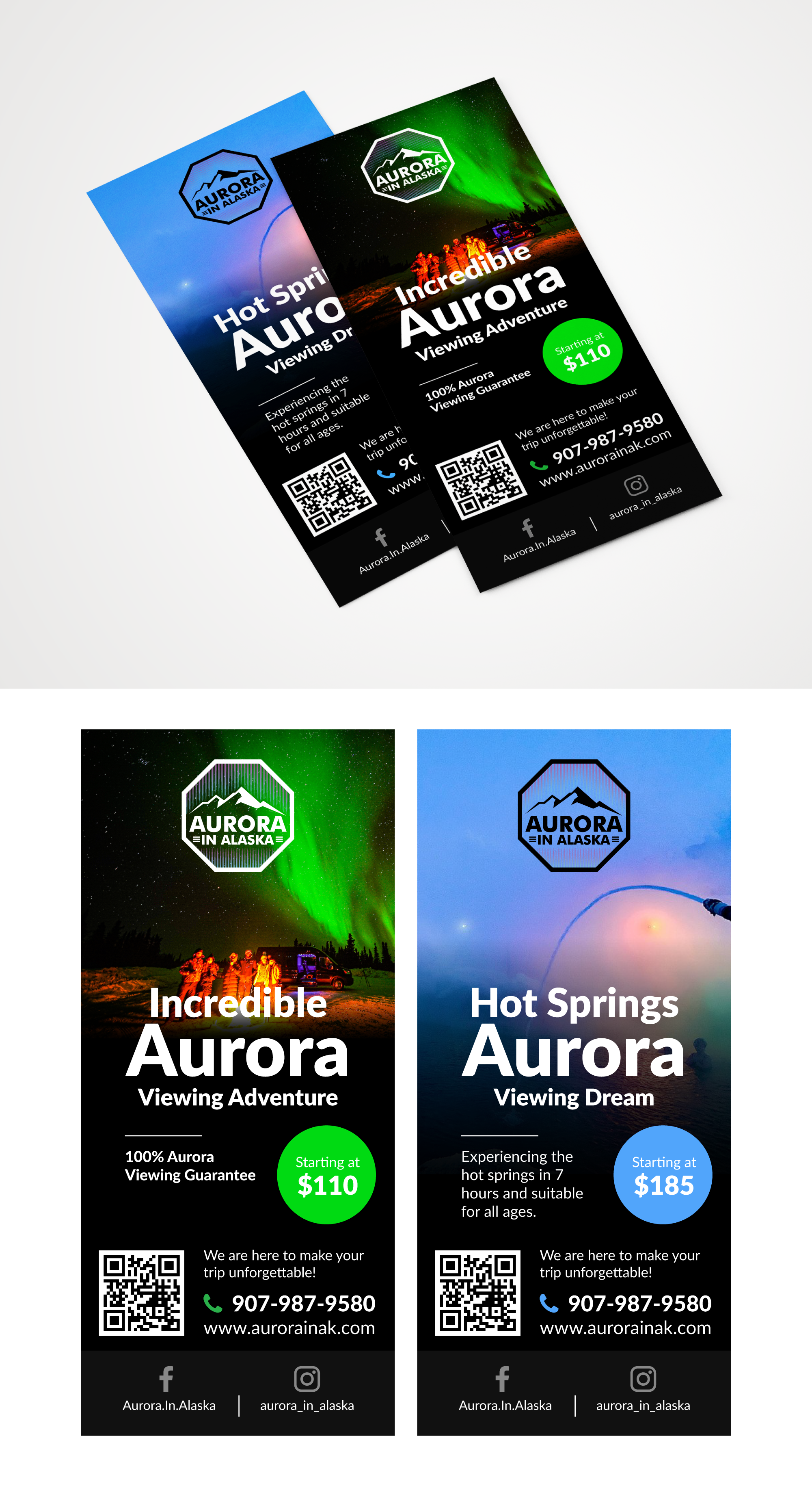 Brochure Design by adiazudin for Aurora in Alaska | Design #26440333