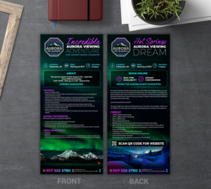 Brochure Design by SAI DESIGNS for Aurora in Alaska | Design: #26369253