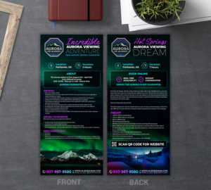 Brochure Design by SAI DESIGNS for Aurora in Alaska | Design: #26395191