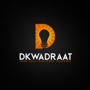 Dkwadraat and possibly payoff Verbinden Innoveren Creëeren | Design de Logo par Vargcastle