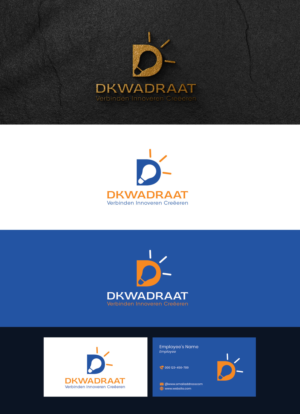 Dkwadraat and possibly payoff Verbinden Innoveren Creëeren | Logo Design by lnb...
