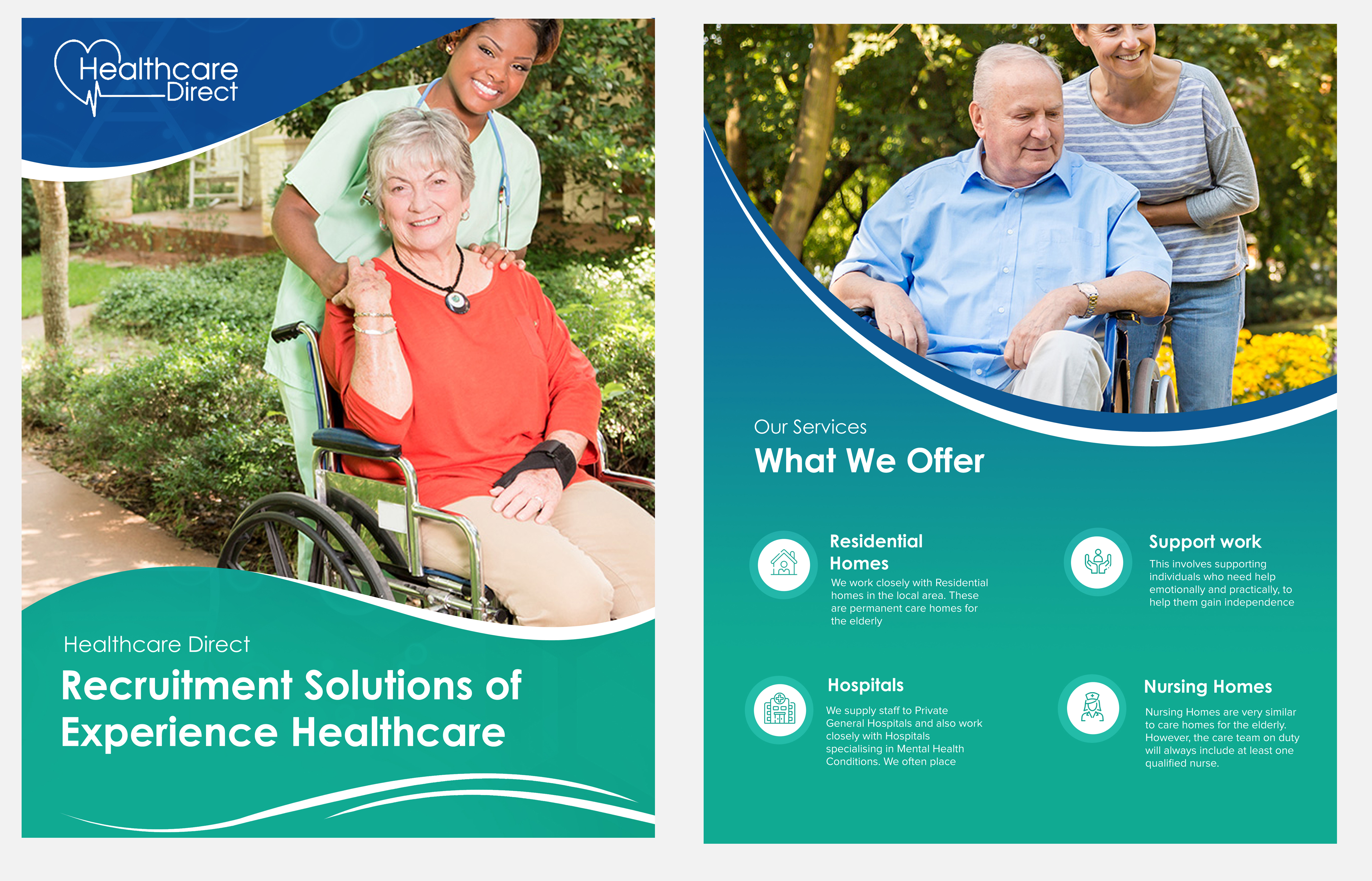 Brochure Design by Blue Sparrow for Staffing Direct | Design #26380987