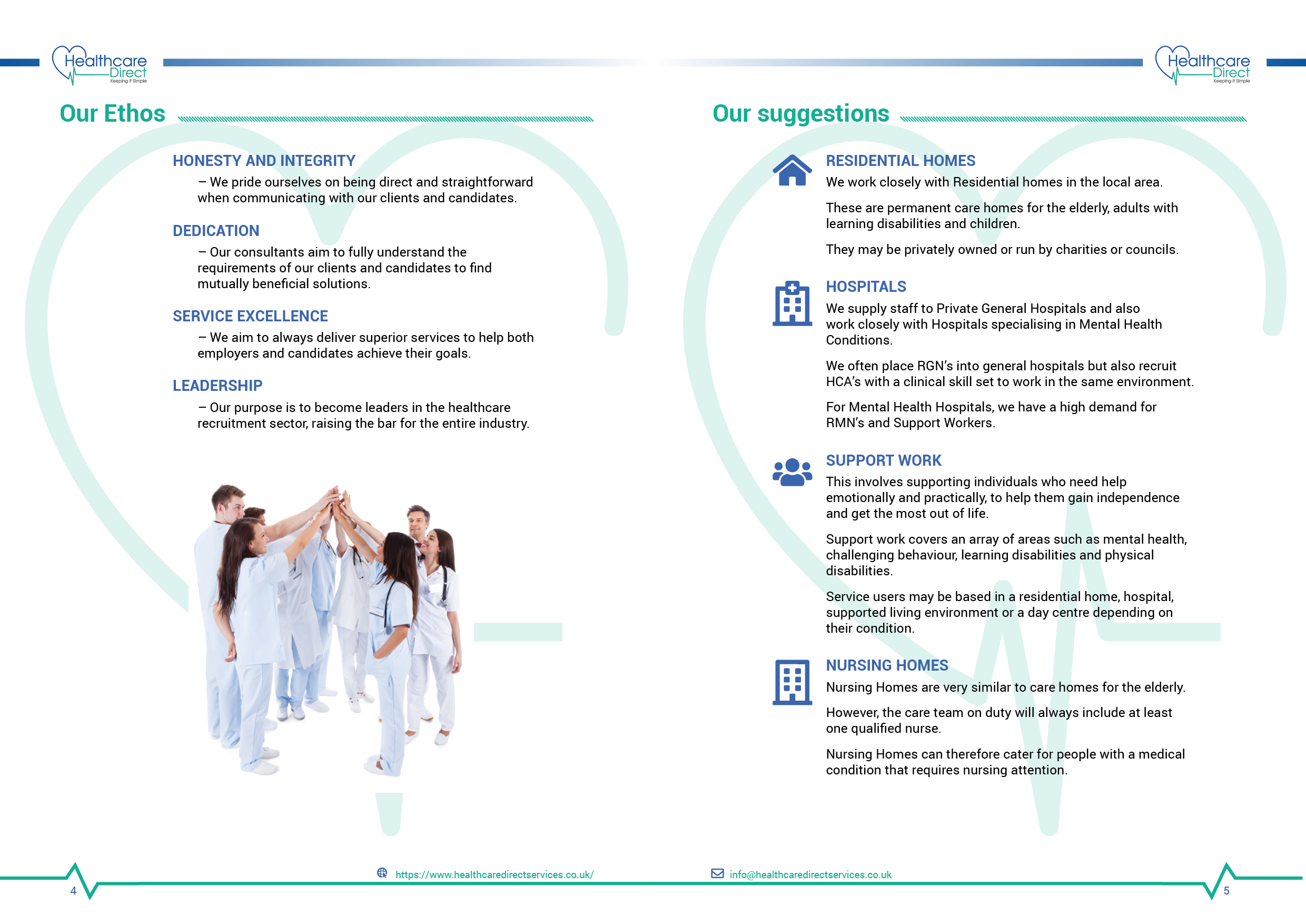 Brochure Design by Sheingart for Staffing Direct | Design #26374410