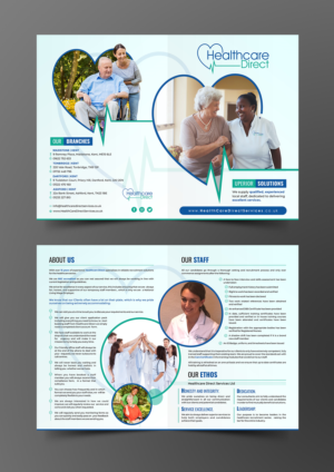 Healthcare Brochure Design for Staffing Direct by ARTOGRAPHY 