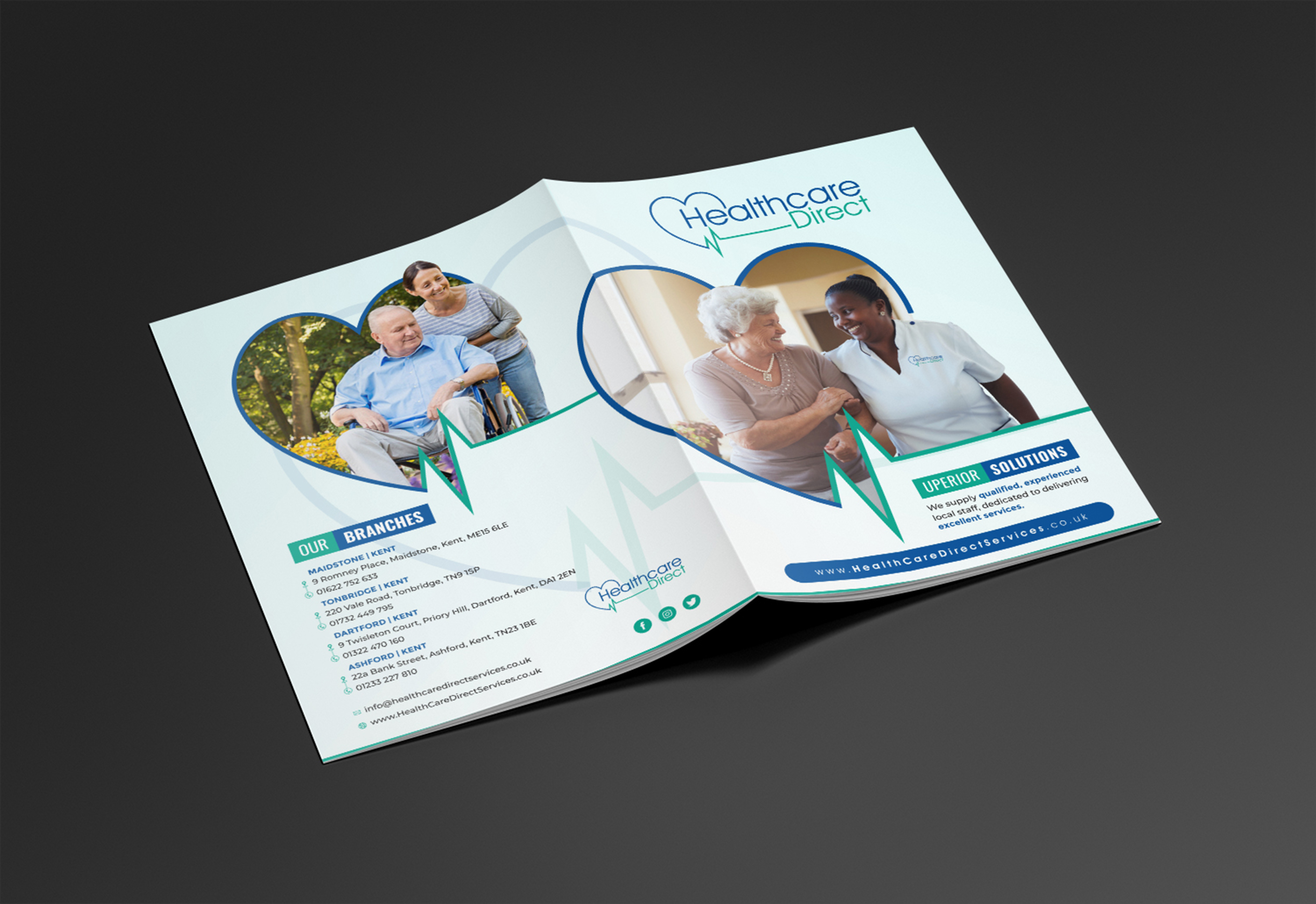 Design de Brochure par ecorokerz pour Staffing Direct | Design #26378175