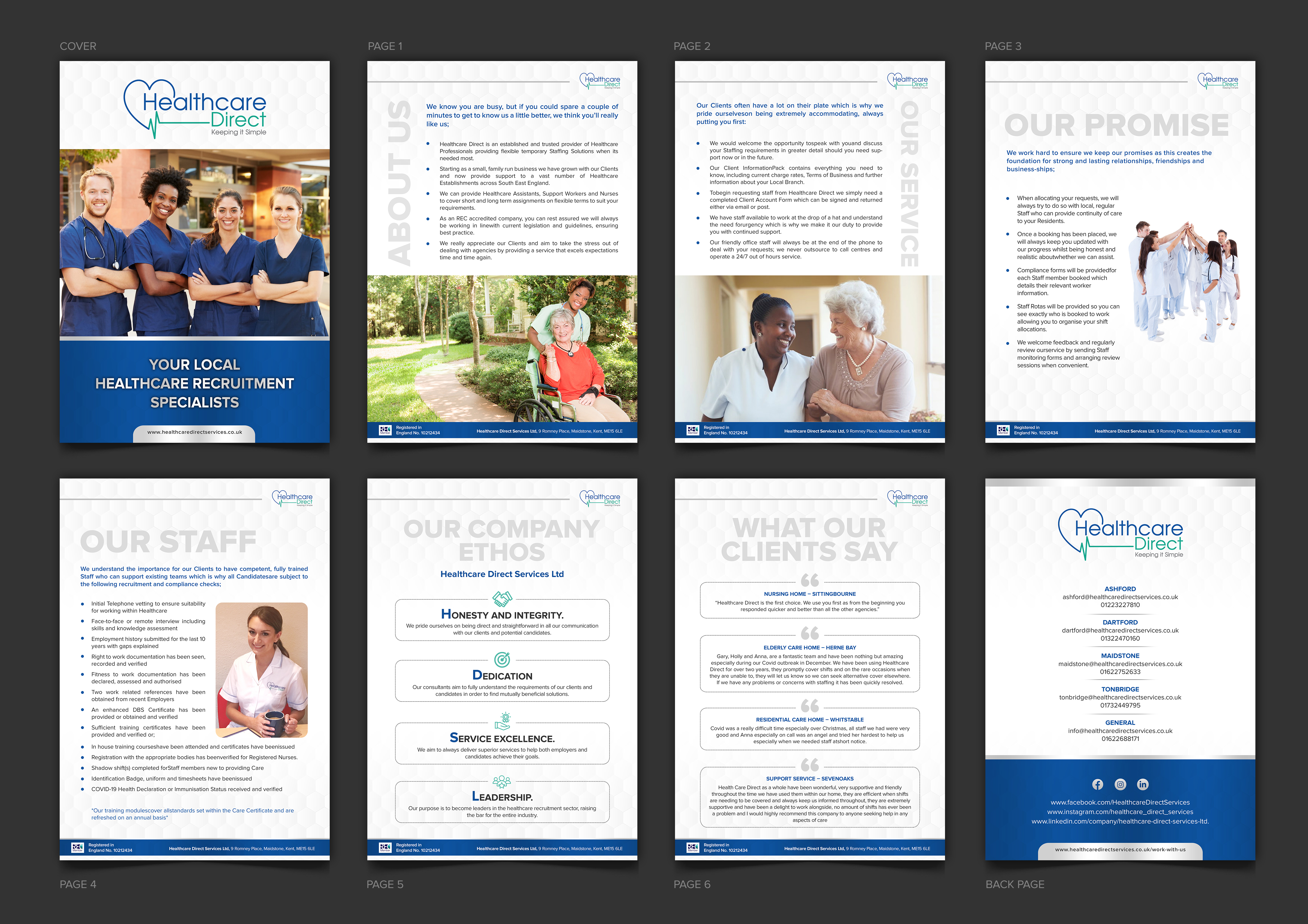 Brochure Design by ARTOGRAPHY for Staffing Direct | Design #26444814