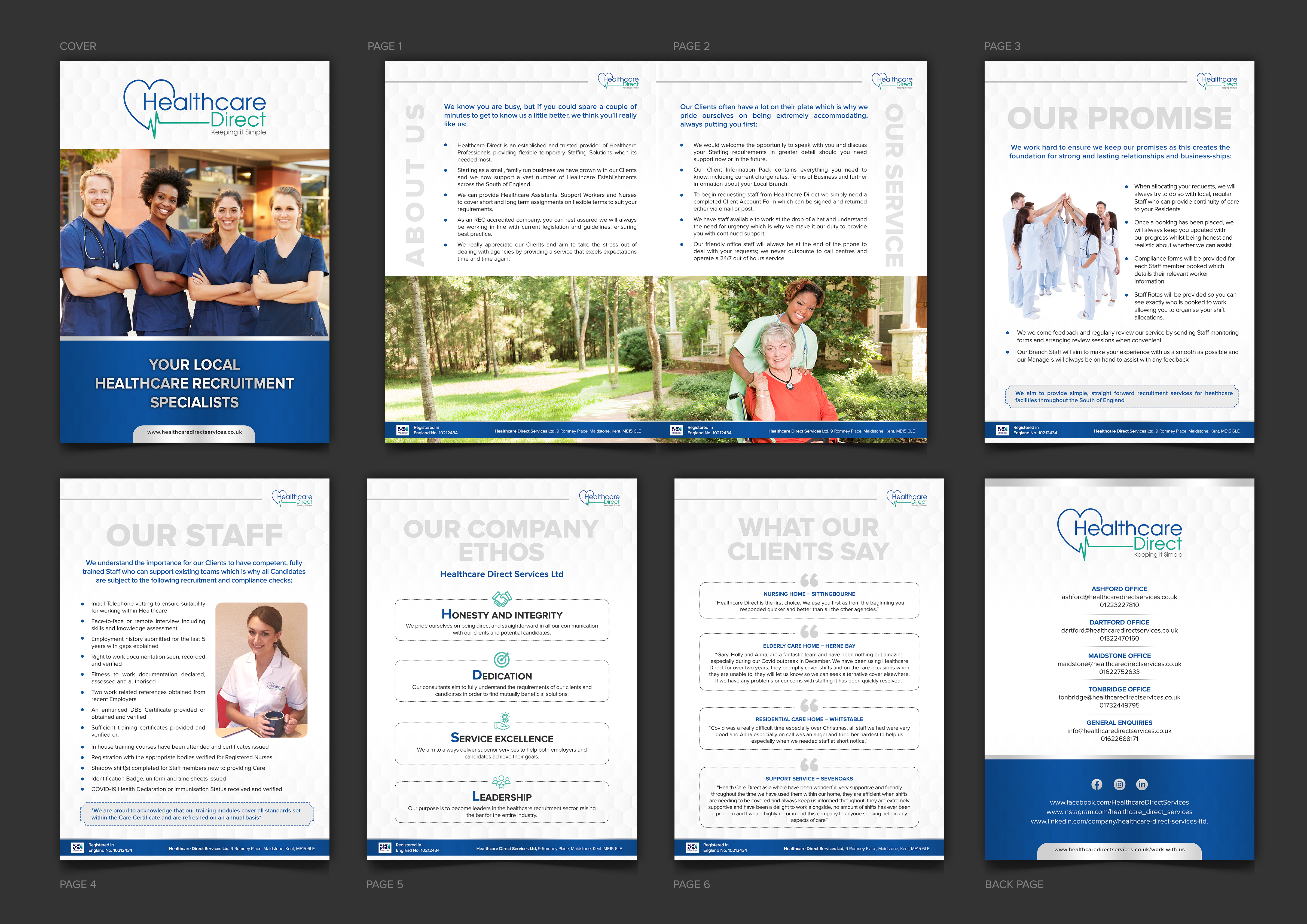 Brochure Design by ARTOGRAPHY for Staffing Direct | Design #26496530