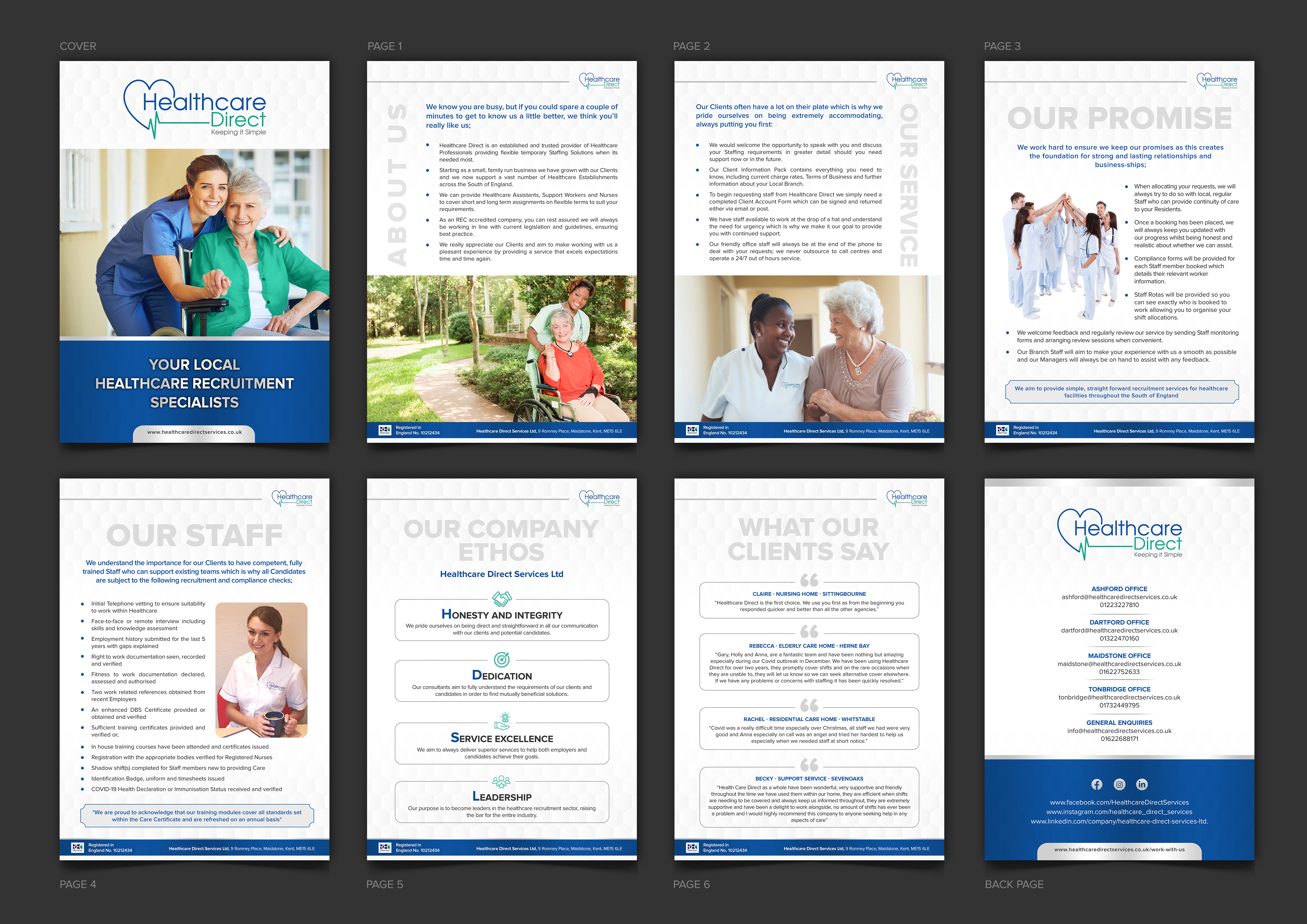 Brochure Design by ARTOGRAPHY for Staffing Direct | Design #26597264