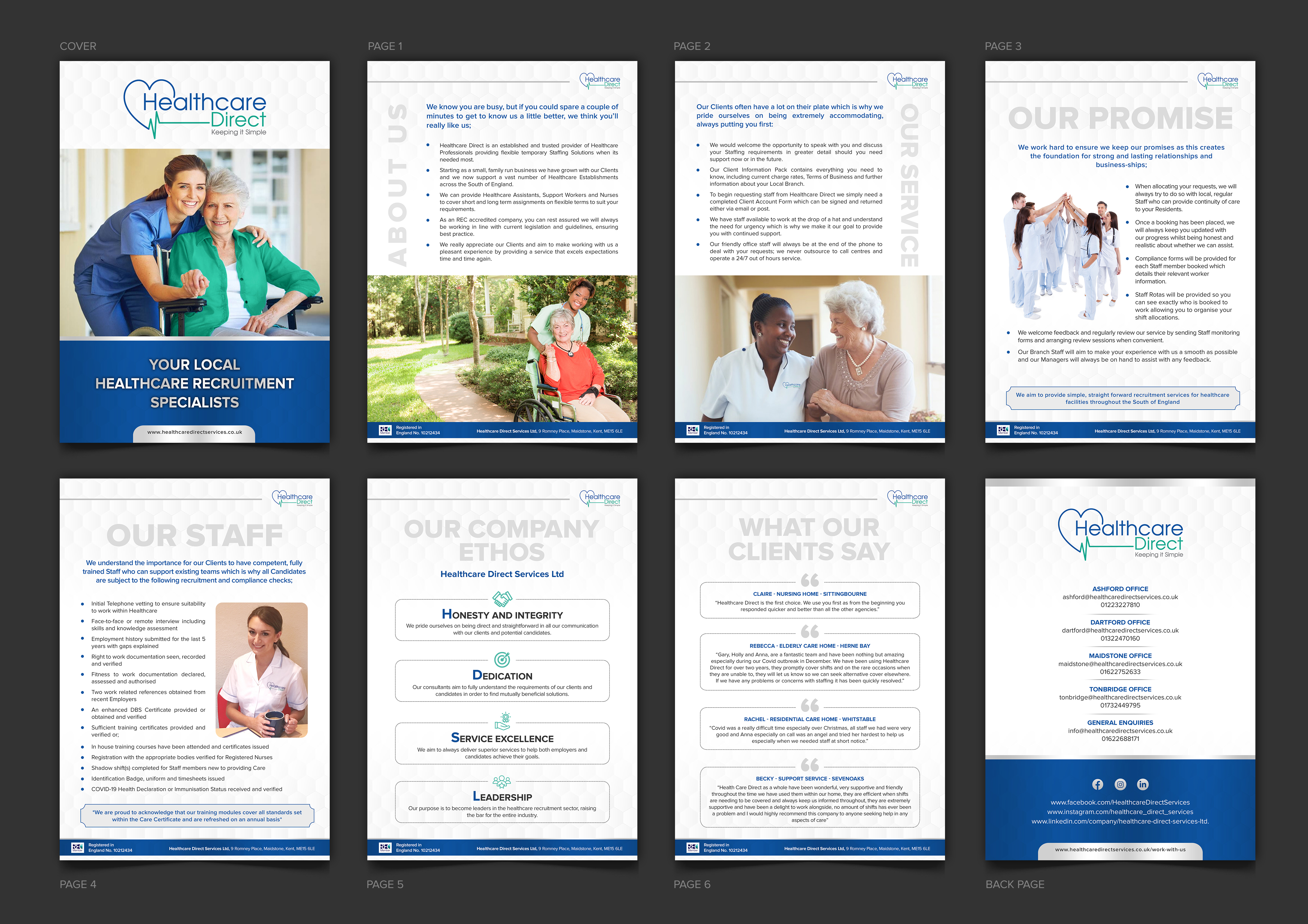 Brochure Design by ARTOGRAPHY for Staffing Direct | Design #26616457