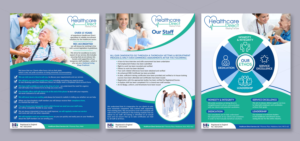 Healthcare Recruitment Agency Brochure | Broschüren-Design von DA.