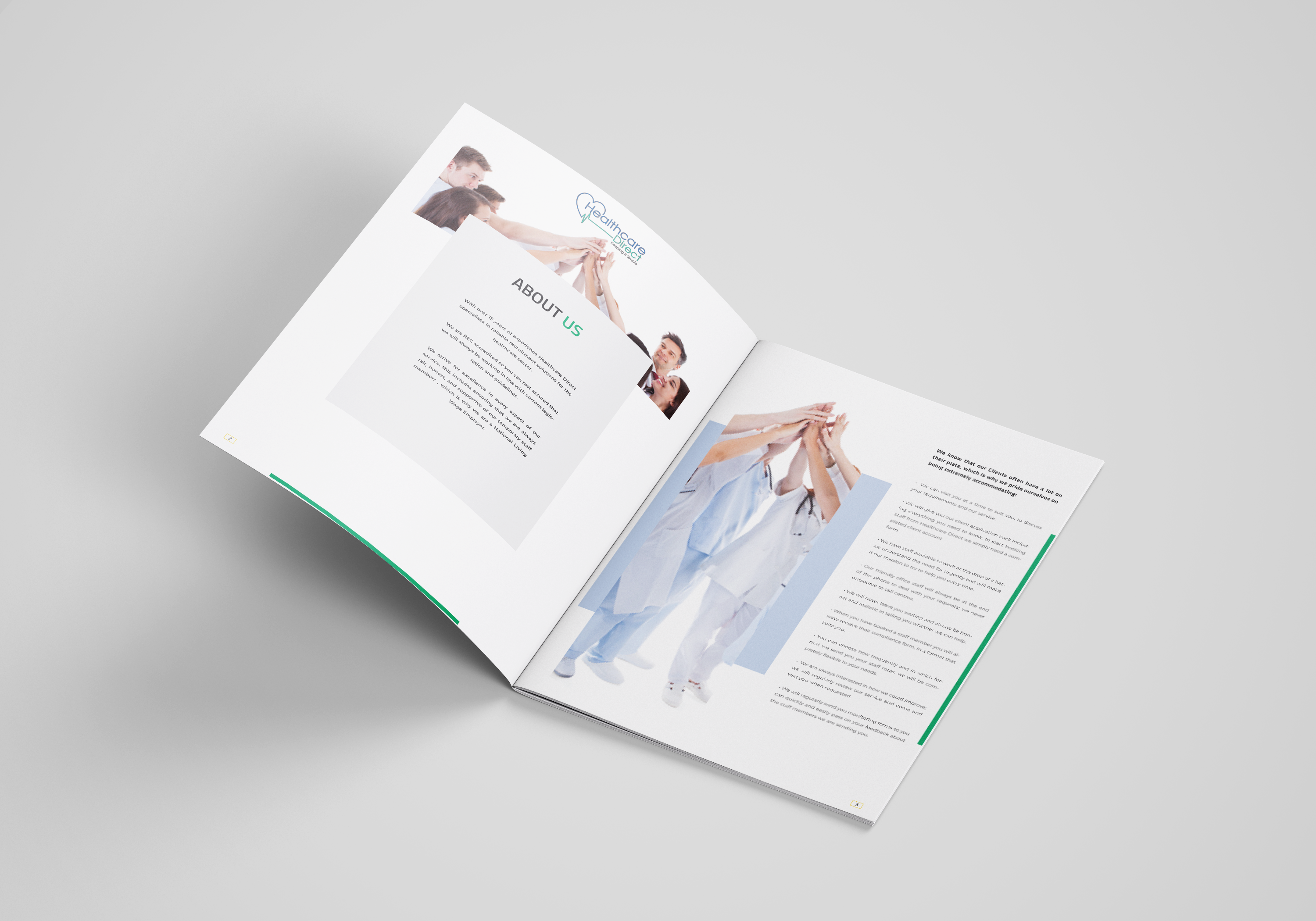 Brochure Design by wahyu azizi for Staffing Direct | Design #26397966