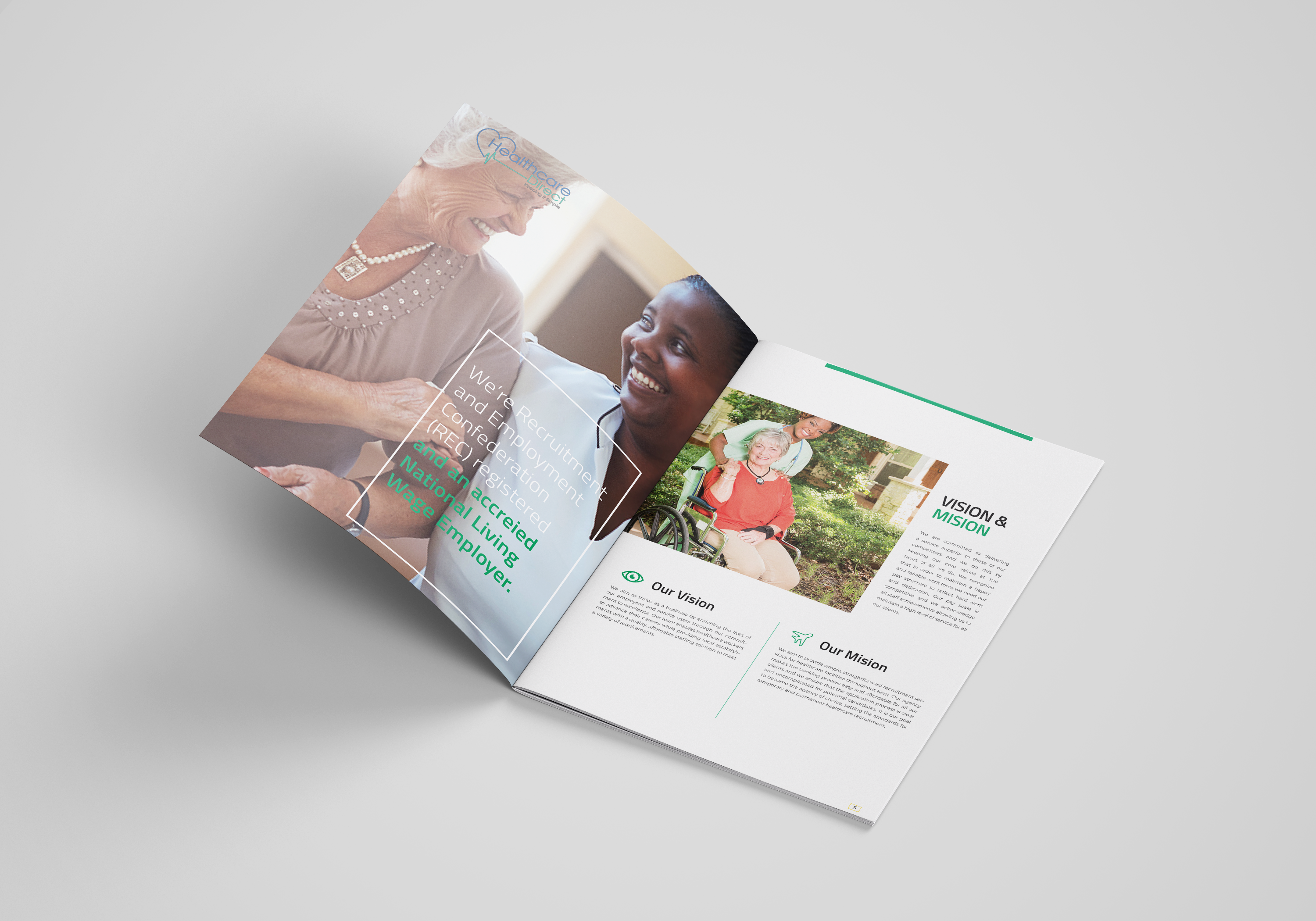Diseño de Brochure por wahyu azizi para Staffing Direct | Diseño #26397967