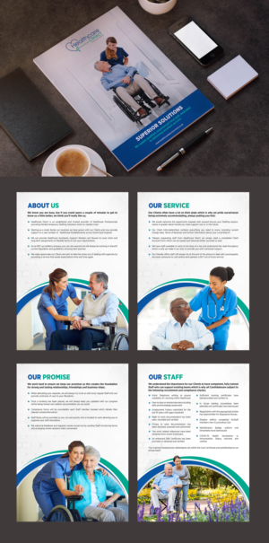 Broschüren-Design von GraphicsGuru für Staffing Direct | Design #26414050