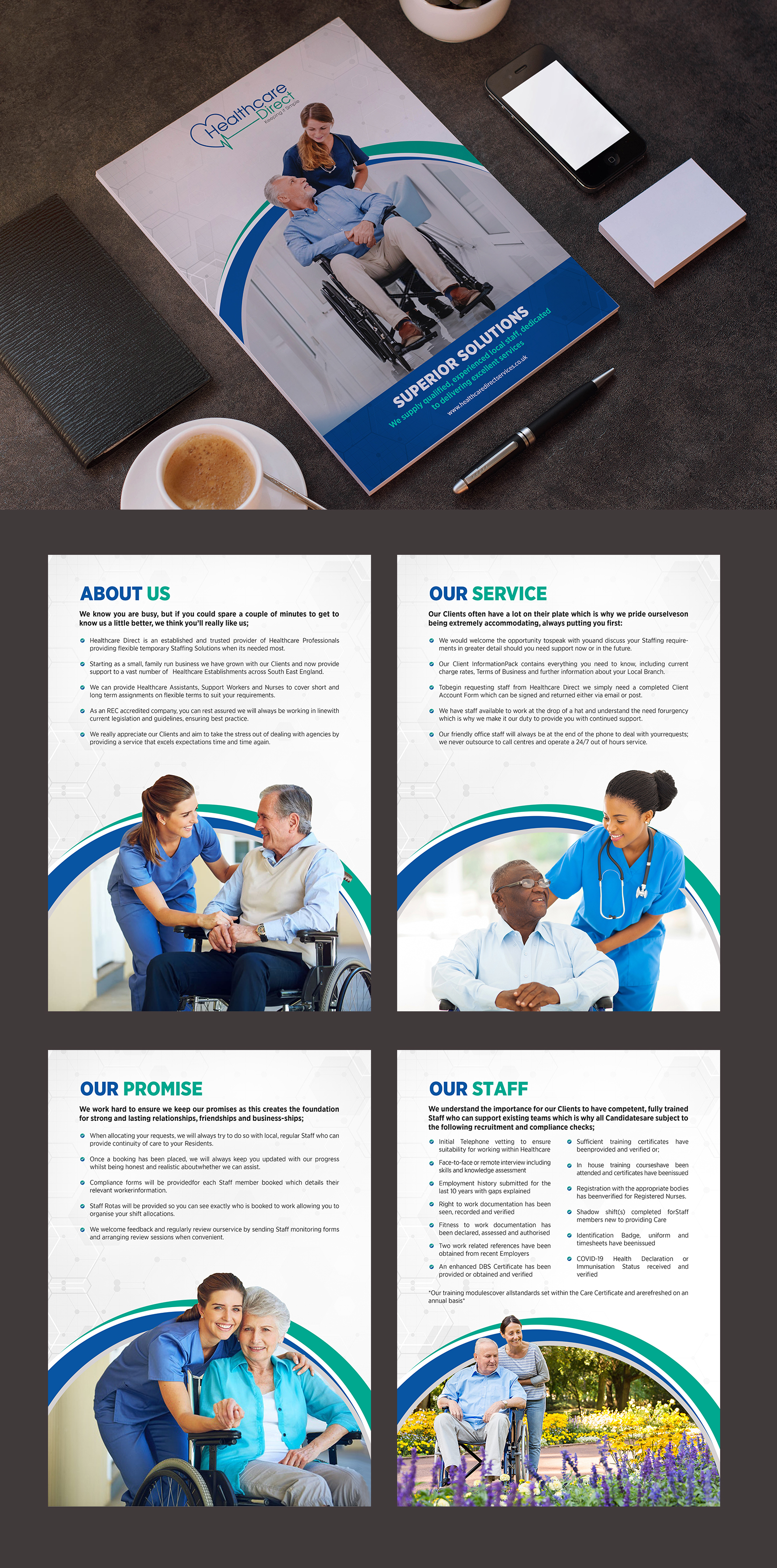 Brochure Design by GraphicsGuru for Staffing Direct | Design #26414051
