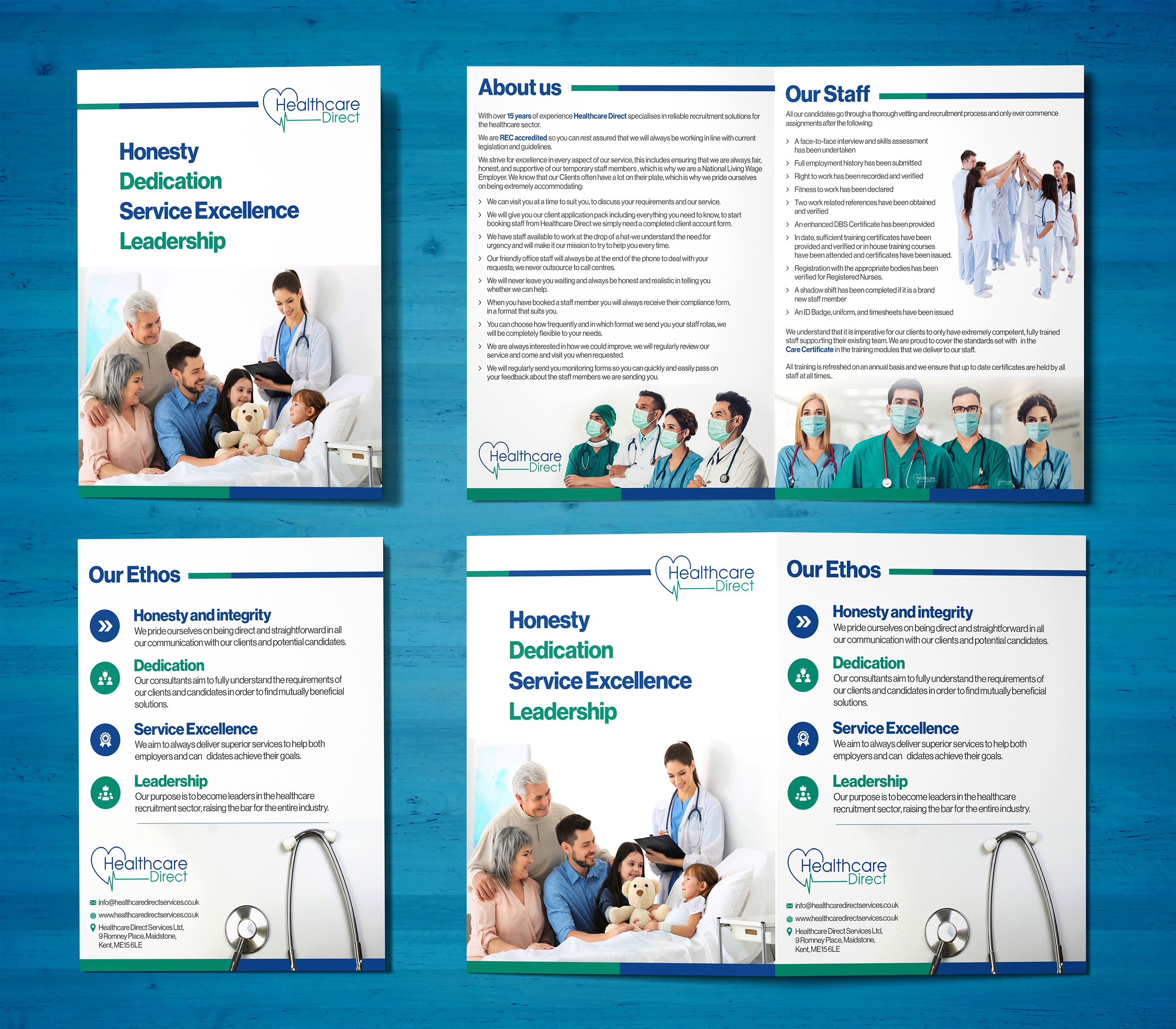 Brochure Design by Graphic Guy for Staffing Direct | Design #26395880