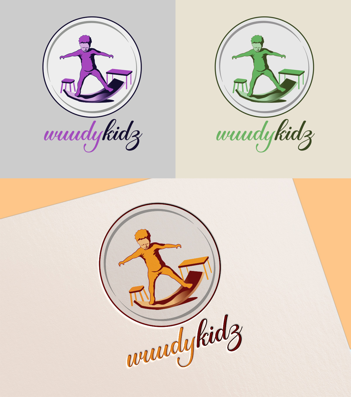 Logo Design by Wonderful design for wuudykidz | Design #26397828