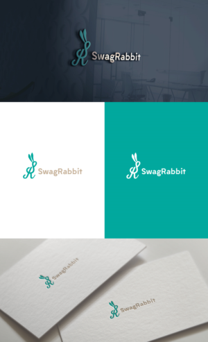 SwagRabbit (optionally integrated into the logo) | Logo-Design von GLDesigns
