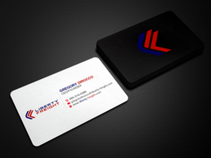 Business Card Design by Creations Box 2015 for Liberty Freight LLC | Design: #26369762