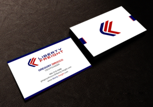 Business Card Design by Creations Box 2015 for Liberty Freight LLC | Design: #26369765
