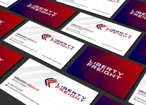 Business Card Design by Creations Box 2015 for Liberty Freight LLC | Design: #26369774