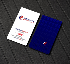 Business Card Design by Creations Box 2015 for Liberty Freight LLC | Design: #26369790