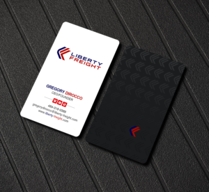 Business Card Design by Creations Box 2015 for Liberty Freight LLC | Design: #26369791