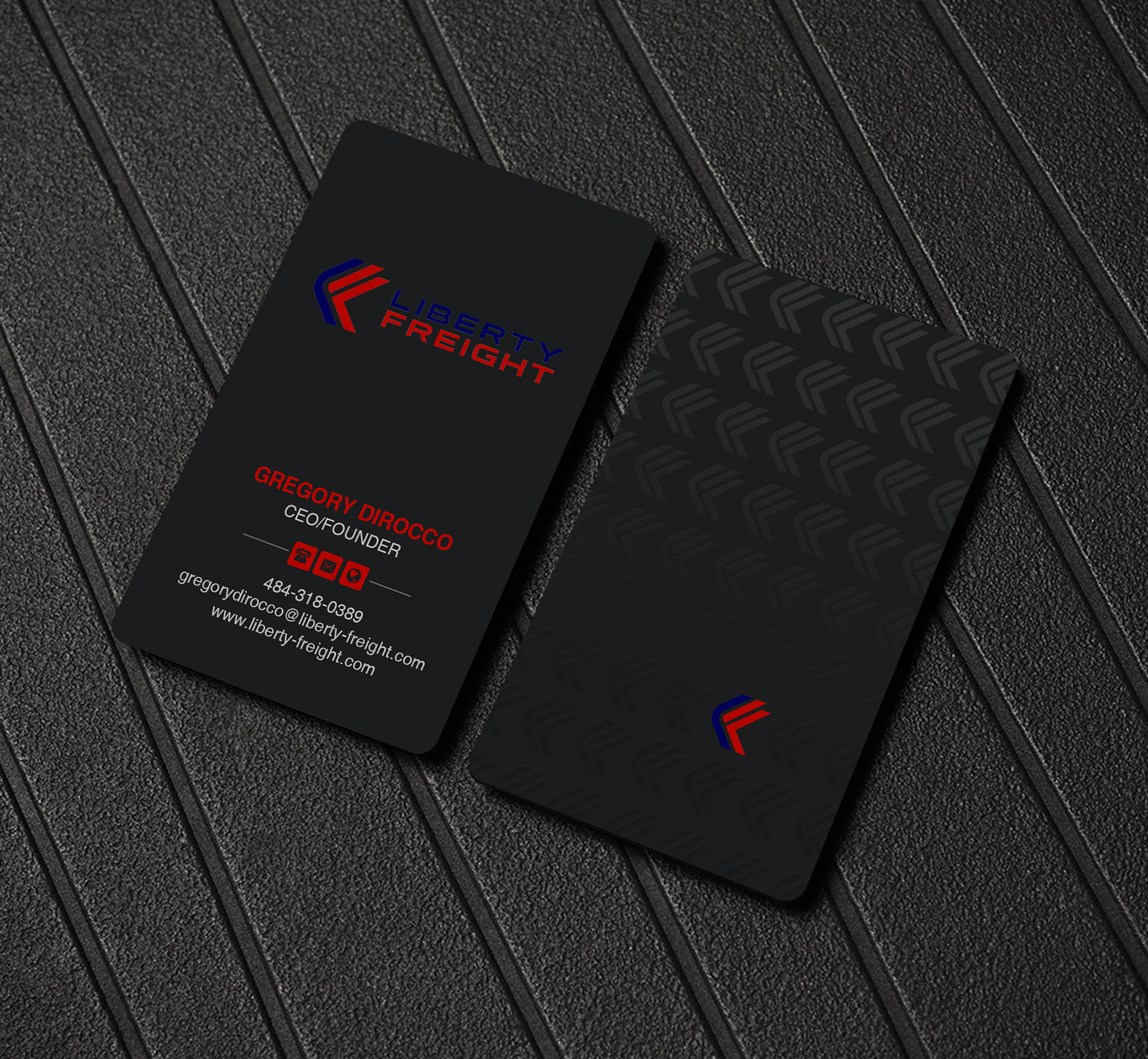 Design de Carte de Visite par Creations Box 2015 pour Liberty Freight LLC | Design #26369792