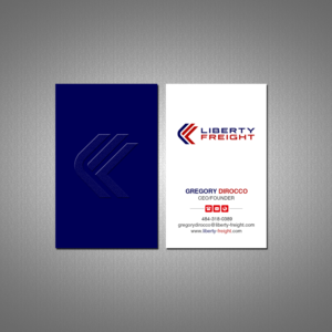 Business Card Design by Creations Box 2015 for Liberty Freight LLC | Design: #26369793