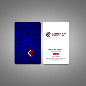Business Card Design by Creations Box 2015 for Liberty Freight LLC | Design: #26369794