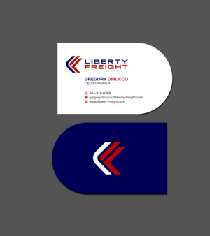 Business Card Design by Creations Box 2015 for Liberty Freight LLC | Design: #26374180