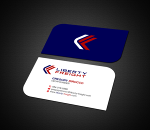 Business Card Design by Creations Box 2015 for Liberty Freight LLC | Design: #26374182
