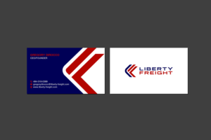 Business Card Design by Creations Box 2015 for Liberty Freight LLC | Design: #26374203