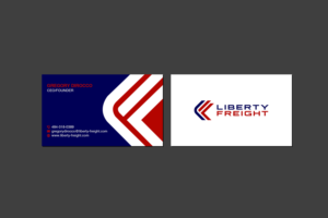 Business Card Design by Creations Box 2015 for Liberty Freight LLC | Design: #26374205