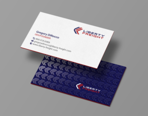 Business Card Design by R.design for Liberty Freight LLC | Design: #26368382