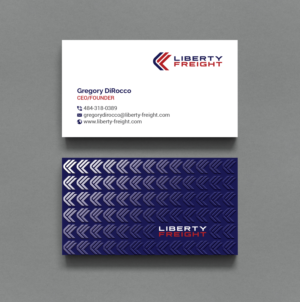 Business Card Design by R.design for Liberty Freight LLC | Design: #26371261