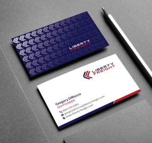 Business Card Design by R.design for Liberty Freight LLC | Design: #26371263