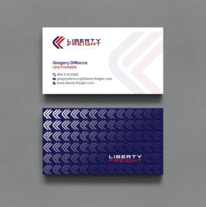 Business Card Design by R.design for Liberty Freight LLC | Design: #26371274