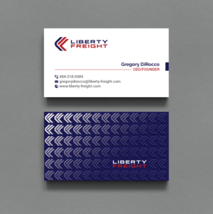Business Card Design by R.design for Liberty Freight LLC | Design: #26371276